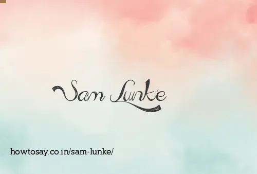 Sam Lunke