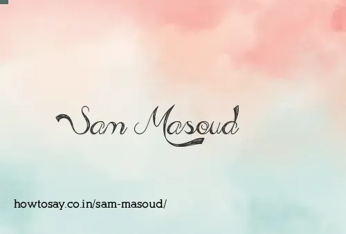 Sam Masoud