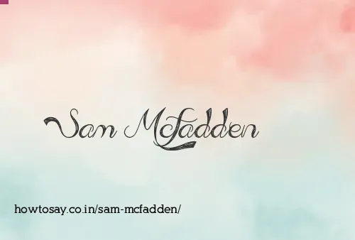 Sam Mcfadden