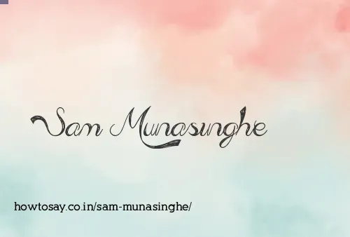 Sam Munasinghe