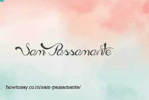 Sam Passamante