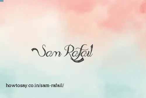 Sam Rafail