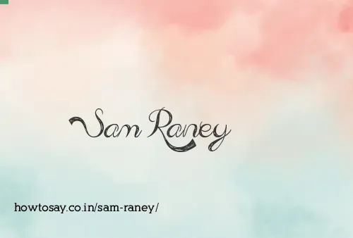 Sam Raney