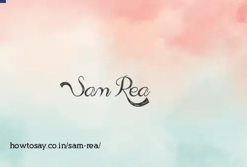 Sam Rea