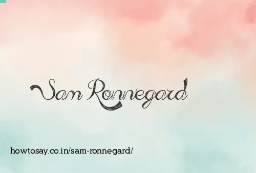 Sam Ronnegard