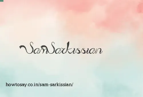 Sam Sarkissian