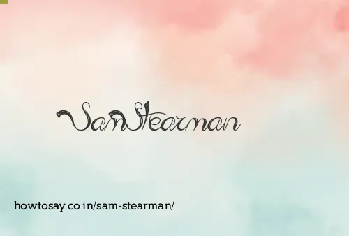 Sam Stearman