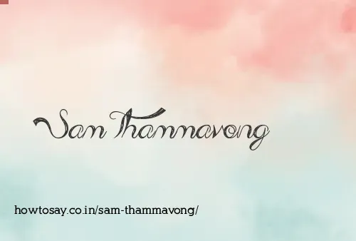 Sam Thammavong
