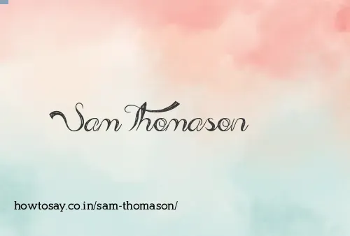 Sam Thomason