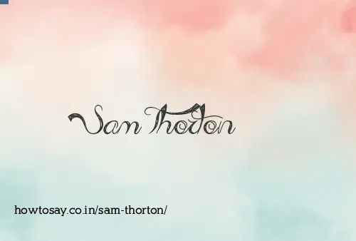 Sam Thorton