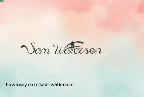 Sam Watterson