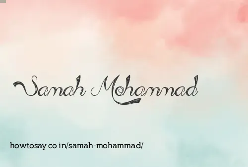 Samah Mohammad