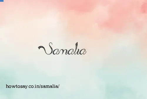 Samalia
