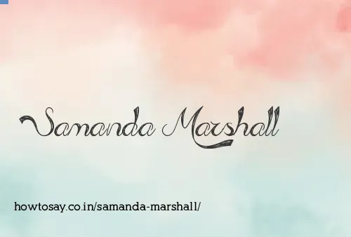 Samanda Marshall