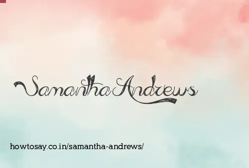 Samantha Andrews