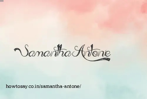 Samantha Antone