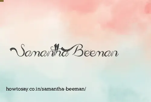 Samantha Beeman