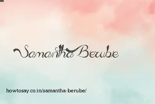 Samantha Berube