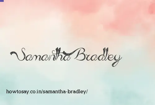 Samantha Bradley