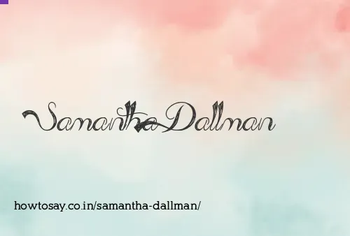 Samantha Dallman