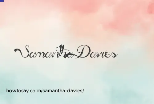 Samantha Davies