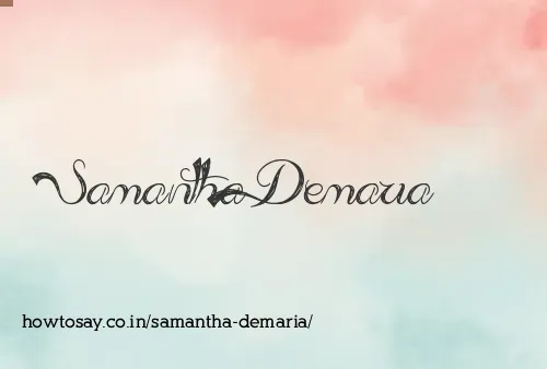 Samantha Demaria