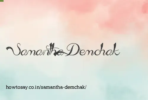 Samantha Demchak