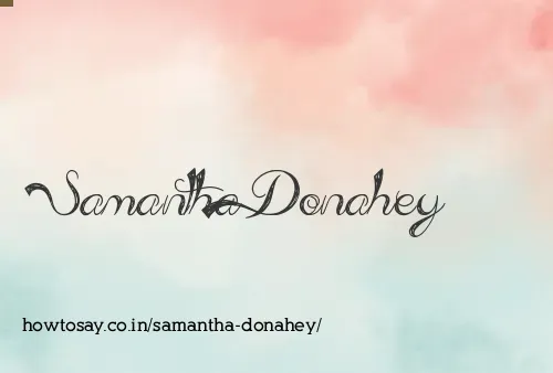 Samantha Donahey