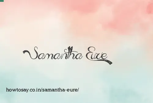 Samantha Eure
