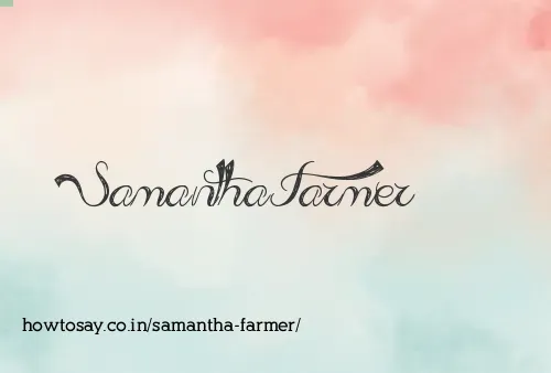 Samantha Farmer