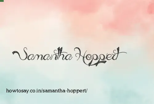Samantha Hoppert