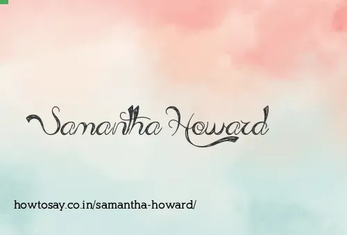 Samantha Howard