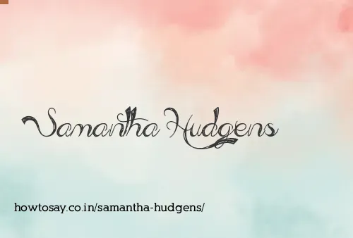 Samantha Hudgens