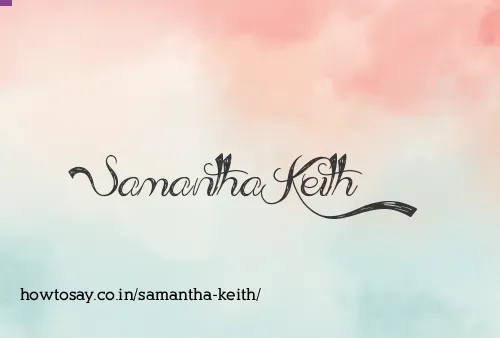 Samantha Keith