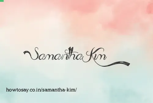 Samantha Kim