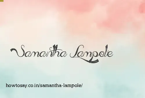 Samantha Lampole