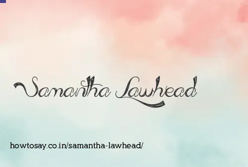 Samantha Lawhead