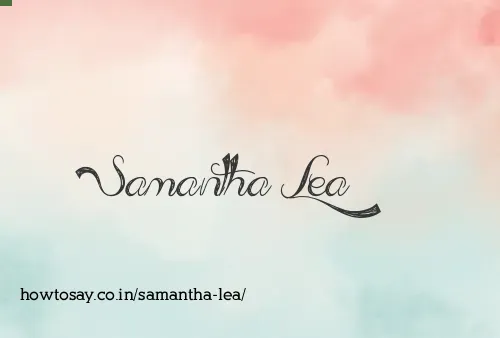 Samantha Lea