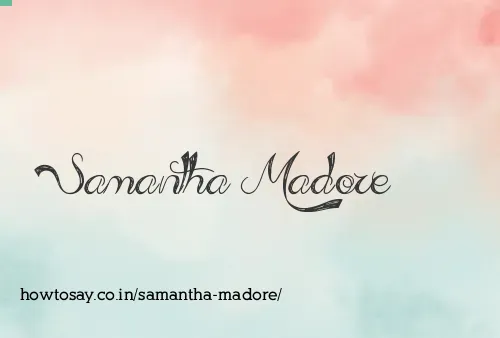 Samantha Madore