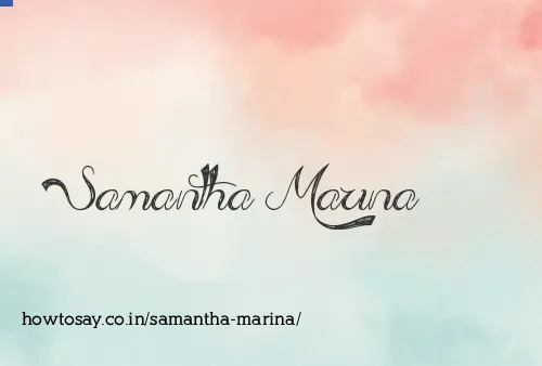 Samantha Marina