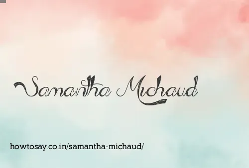 Samantha Michaud
