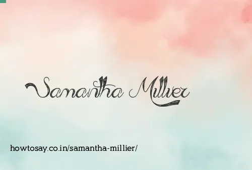 Samantha Millier