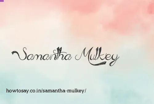 Samantha Mulkey