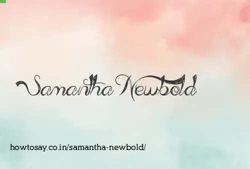 Samantha Newbold