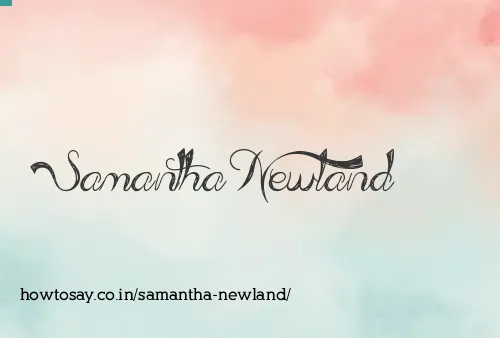 Samantha Newland