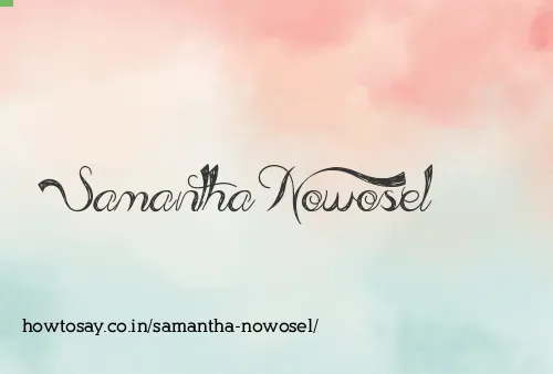 Samantha Nowosel
