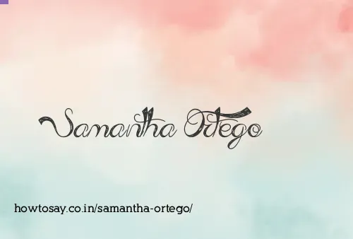 Samantha Ortego