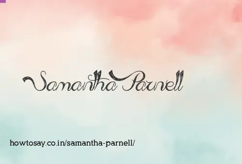Samantha Parnell