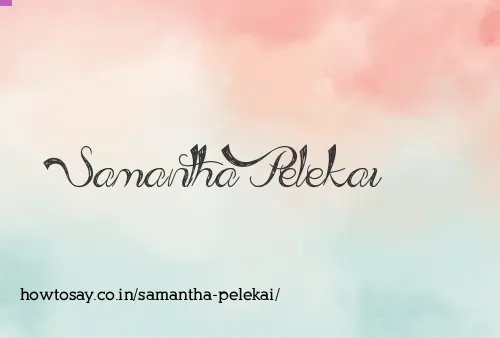 Samantha Pelekai