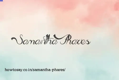 Samantha Phares